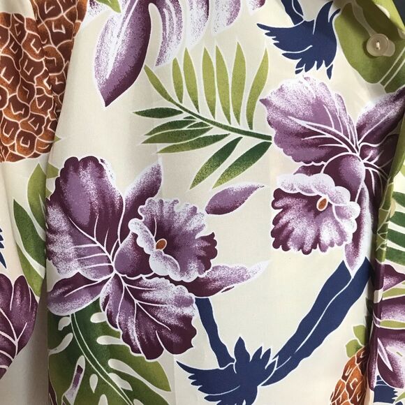 Vintage Seawind Hawaiian Shirt Hilo Hattie Tag Attached Aloha Sz S NWT - Picture 6 of 12